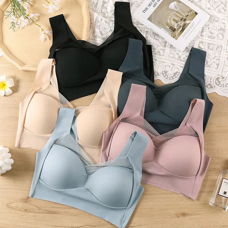 Comfort Plus Seamless Stylish Full Coverage Bra(pack of 3)