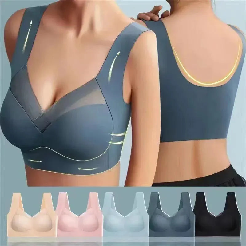 Comfort Plus Seamless Stylish Full Coverage Bra(pack of 3)